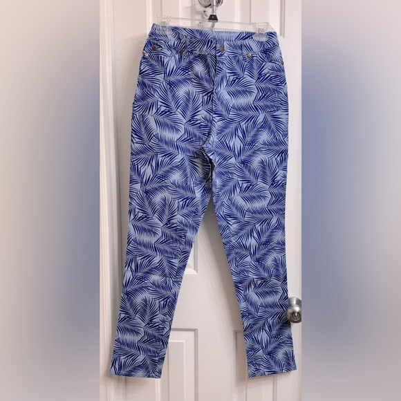 Colleen Lopez  Denim Jeans Light Blue & Chambray Palm Size 4, NEW - Picture 14 of 14